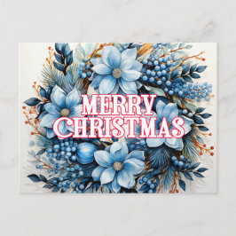 Frohe Weihnachten | Happy Holidays Postkarte