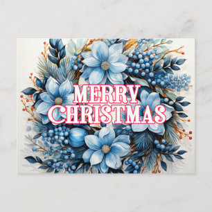 Frohe Weihnachten   Happy Holidays Postkarte