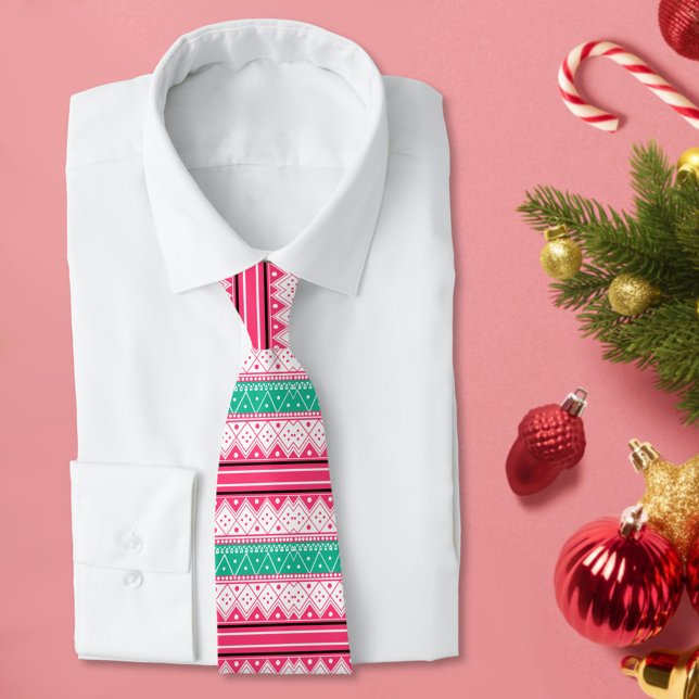 Frohe Weihnachten & hässliche Pullover-Wünsche Krawatte (Von Creator hochgeladen)