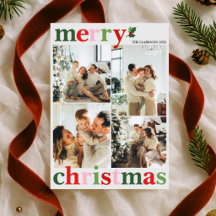 Frohe Weihnachten Hell Lustig Familie