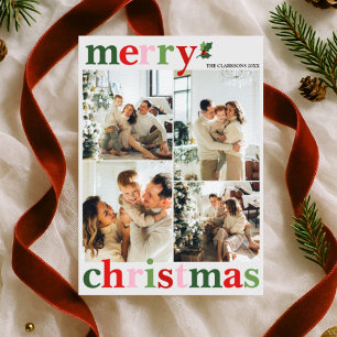 Frohe Weihnachten Hell Lustig Familie