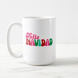 Frohe Weihnachten - Helles Maximalist Kaffeetasse