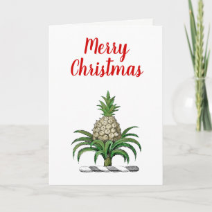 Frohe Weihnachten Heraldisches Ananas Wappen