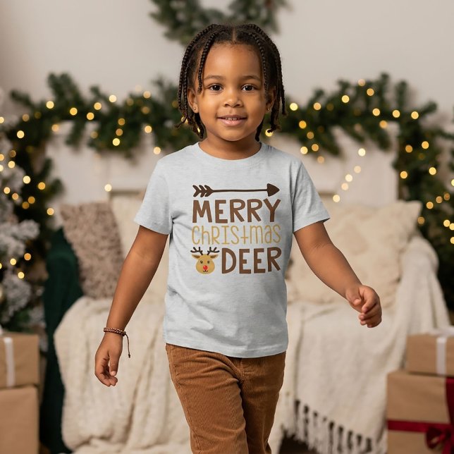 Frohe Weihnachten Hirsch T-Shirt (Von Creator hochgeladen)