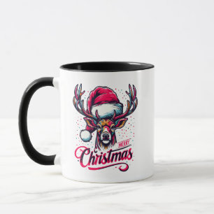 Frohe Weihnachten Hirsch Tasse