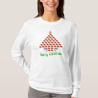 Frohe Weihnachten Ho Ho Ho Sankt T-Shirt