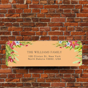 Frohe Weihnachten Holly Berry Pine Sehr frohe Oran