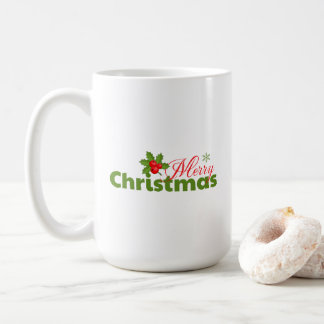 Frohe Weihnachten Holly Tasse