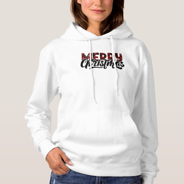 Frohe Weihnachten Hoodie (Vorderseite)