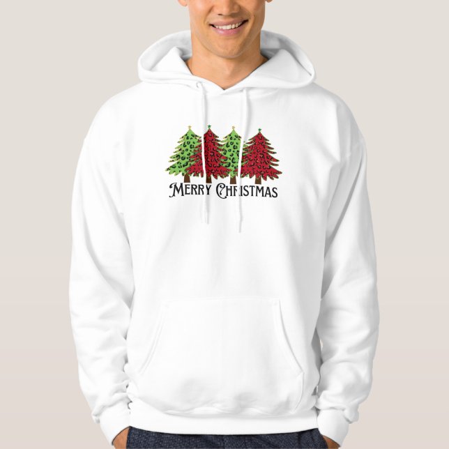 Frohe Weihnachten Hoodie (Vorderseite)