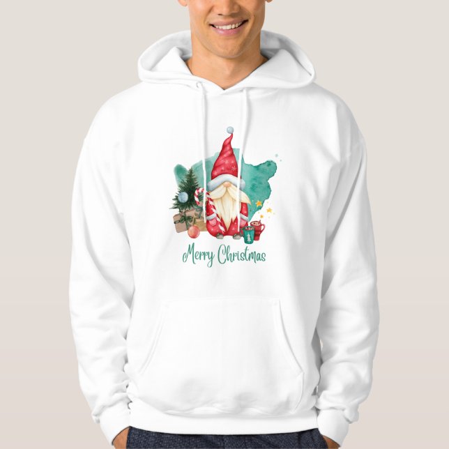 frohe Weihnachten Hoodie (Vorderseite)