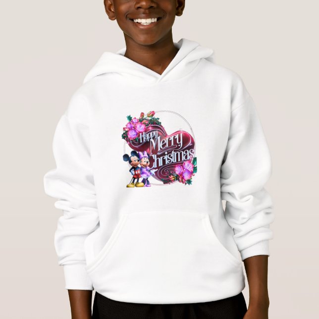 Frohe Weihnachten Hoodie (Vorderseite)