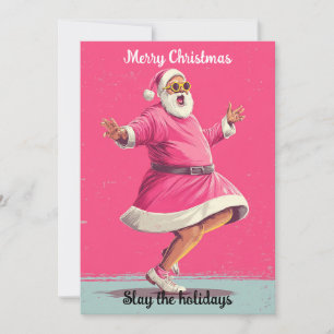 Frohe Weihnachten Humor Weihnachtsmann Feiertags