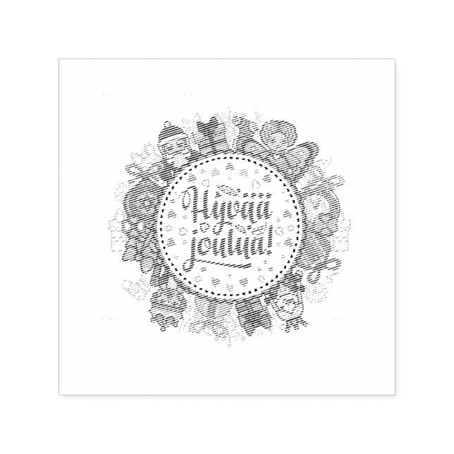 Frohe Weihnachten Hyvää joulua Finnisch Permastempel (Design)