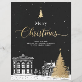 Frohe Weihnachten I Papier Blatt