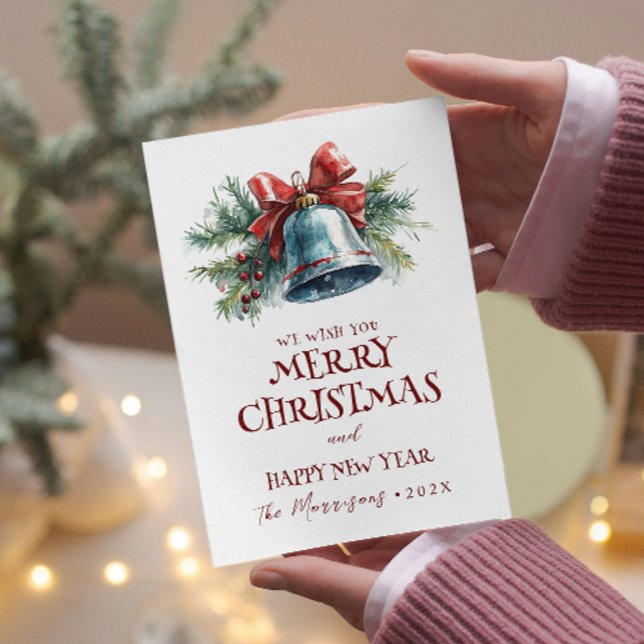 Frohe Weihnachten ich glücklich Neujahr Pine Bell (Von Creator hochgeladen)