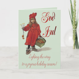 Frohe Weihnachten Iduna und die magischen Äpfel Sk Karte