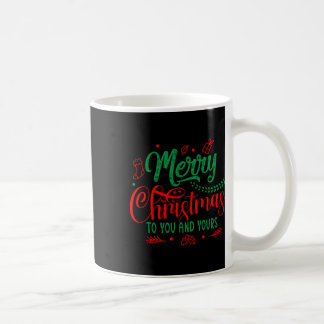 Frohe Weihnachten Ihnen und Ihren Kaffeetasse