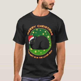 Frohe Weihnachten Ihr Geschenk ist in der Litter B T-Shirt