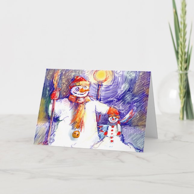 Frohe Weihnachten II (Vorderseite)