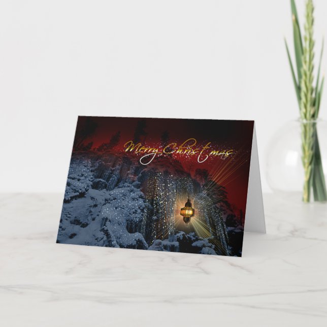 Frohe Weihnachten II - Karte, Gruß (Vorderseite)