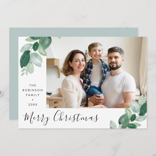 frohe Weihnachten im Grünen, Foto Urlaub c (Vorne/Hinten)