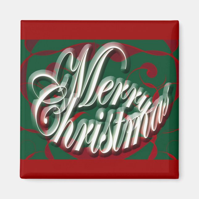 Frohe Weihnachten im Grünen Magnet (Vorne)