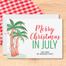 Frohe Weihnachten im Juli