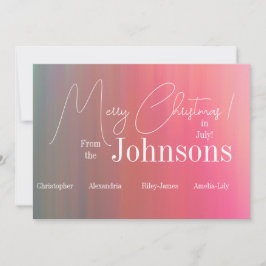 Frohe Weihnachten im Juli