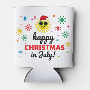 Frohe Weihnachten im Juli Dosenkühler