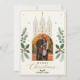 Frohe Weihnachten im LDS Salt Lake City Tempel