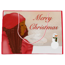 Frohe Weihnachten im Schnee