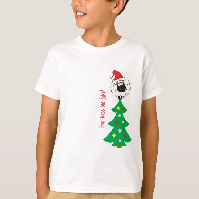 Frohe Weihnachten im Stil von Kiwi T-Shirt (Vorderseite)