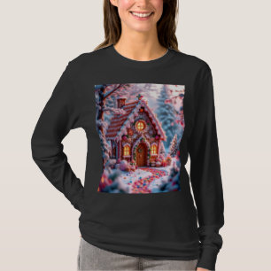 Frohe Weihnachten im Winter  T-Shirt