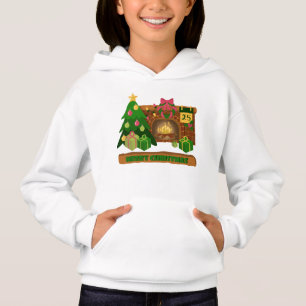 Frohe Weihnachten in der Nähe von Feuerfeuer Weihn Hoodie