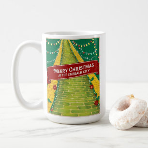 Frohe Weihnachten in Emerald City Kaffeetasse