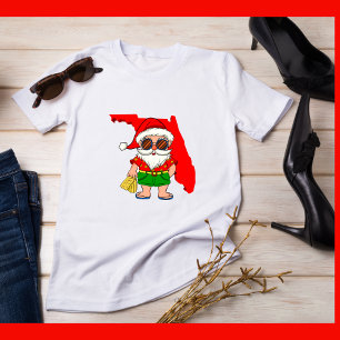 Frohe Weihnachten in Florida! Tropical Santa Cool  T-Shirt