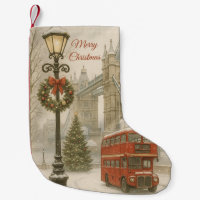 Frohe Weihnachten in London Postkarte Reisegeschen