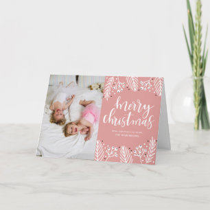 Frohe Weihnachten in Rosa