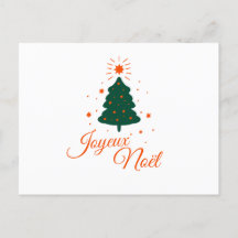 Frohe Weihnachten in Rot: Klassischer und fröhlich