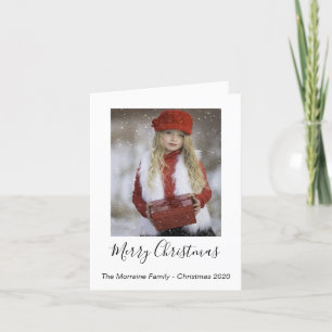 Frohe Weihnachten individualisierbares Foto