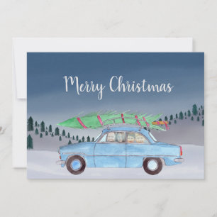 Frohe Weihnachten individuell anpassbare Fotokarte