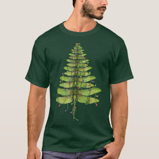 Frohe Weihnachten Insektenliebhaber Xmas Libelle C T-Shirt