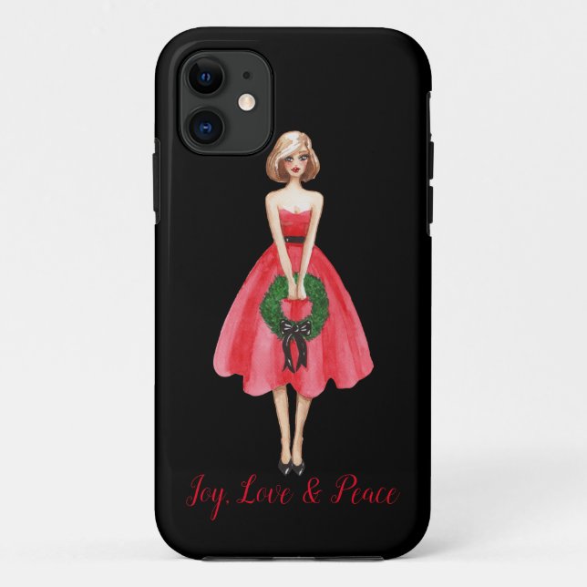 Frohe Weihnachten iPhone 11 Fall Case-Mate iPhone Hülle (Rückseite)