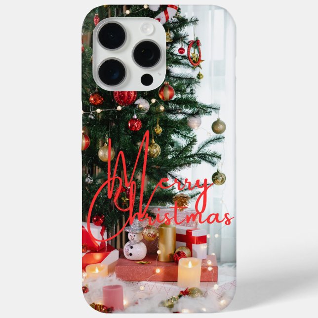 Frohe Weihnachten iPhone 15 Pro Max Fall Case-Mate iPhone Hülle (Rückseite)