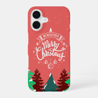 Frohe Weihnachten iPhone 16 Hülle