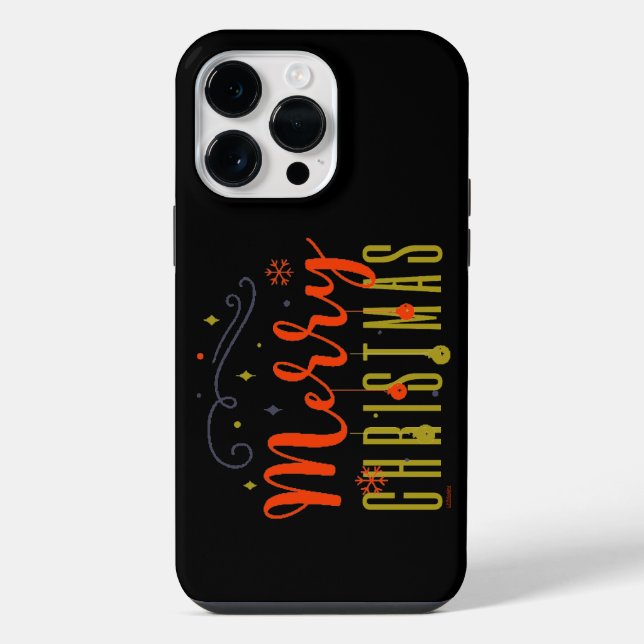 FROHE WEIHNACHTEN                                  iPhone HÜLLE (Rückseite)