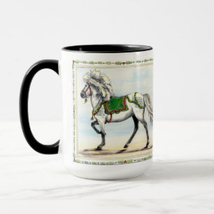 Frohe Weihnachten Isländisches Pferd Tasse