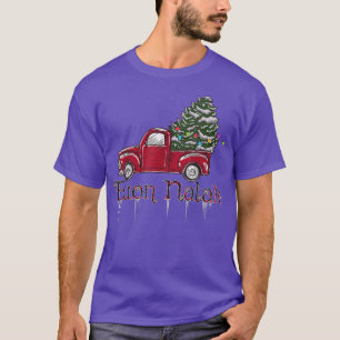 Frohe Weihnachten Italienischer Buon Natale - Retr T-Shirt