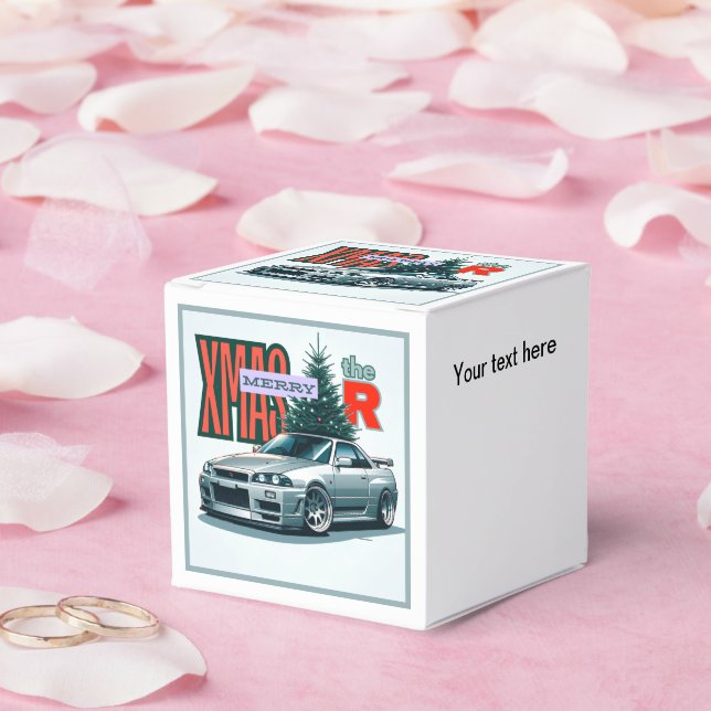 Frohe Weihnachten - (JDM Legends) Geschenkschachtel (Hochzeit)